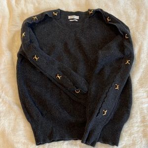 Sandro wool/cashmere sweater Made In Italy